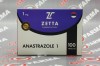 Zetta Anastrazole 1mg/tab - цена за 25таб